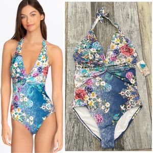 NWT Johnny Was Sady One Piece Swimsuit
